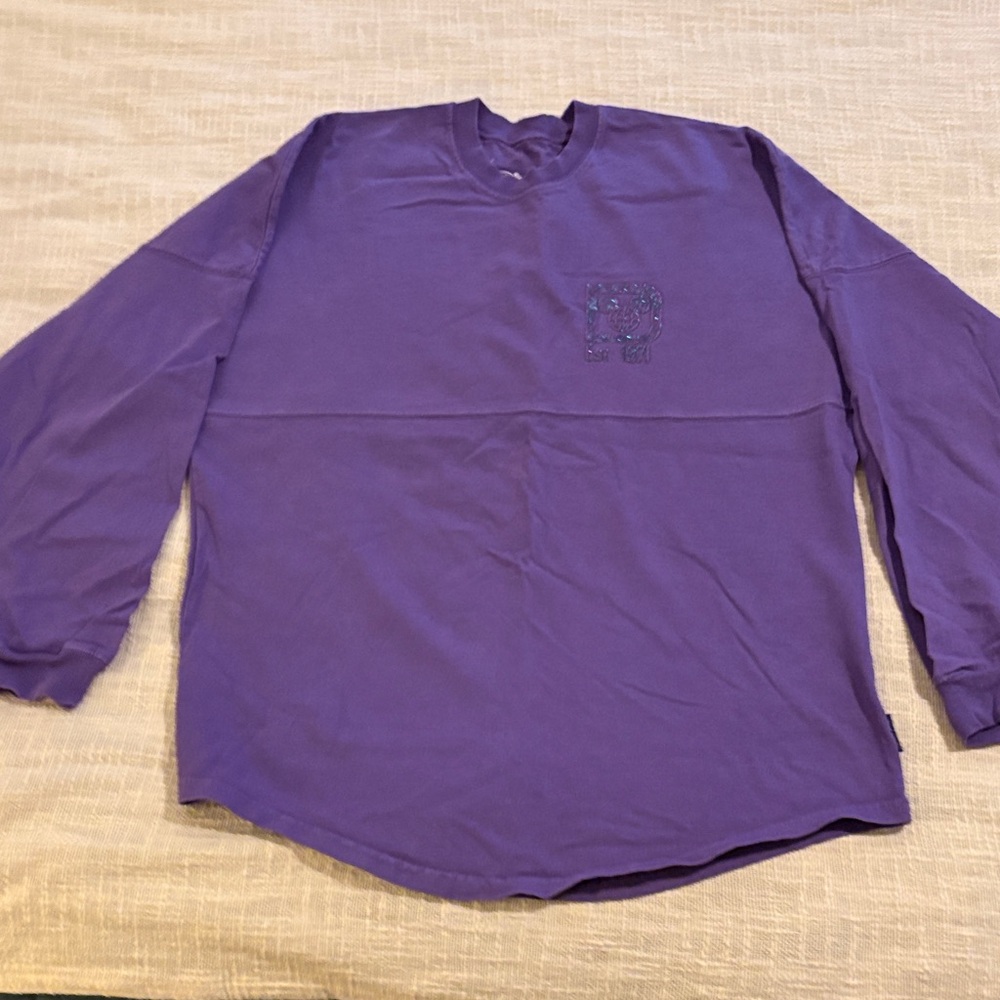 Purple Long Sleeve Disney World Spirit Jersey